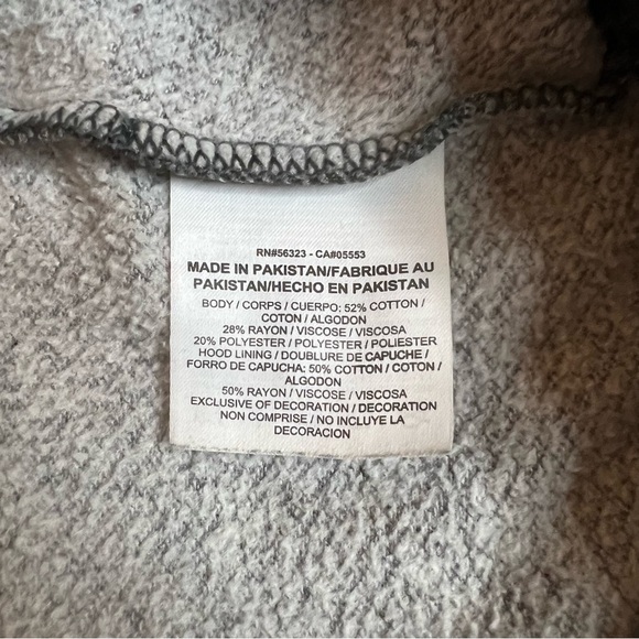 Nike Funnel-Neck Hoodie - Small, Gray - Picture 5 of 9